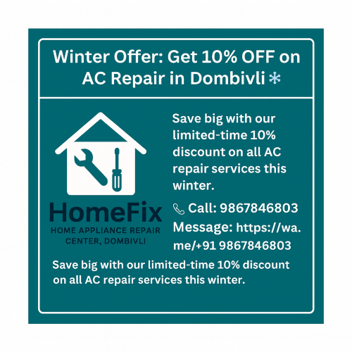 HomeFix – Home Appliance Repair Center, Dombivli